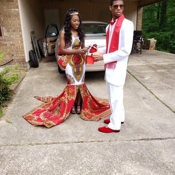 Dresses & Skirts - African prom dress